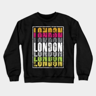 London Grunge Crewneck Sweatshirt